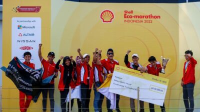 Tim Indonesia mendominasi gelar juara di Shell Eco-marathon Indonesia 2022