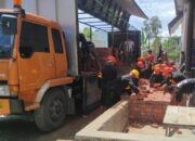 Poldasu Kirim Bantuan Material Bangunan Ke Taput