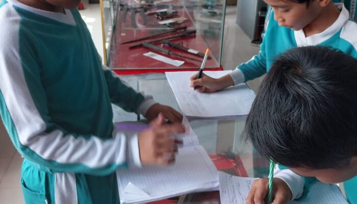Siswa SD Muhada Kunjungi Museum Langsa