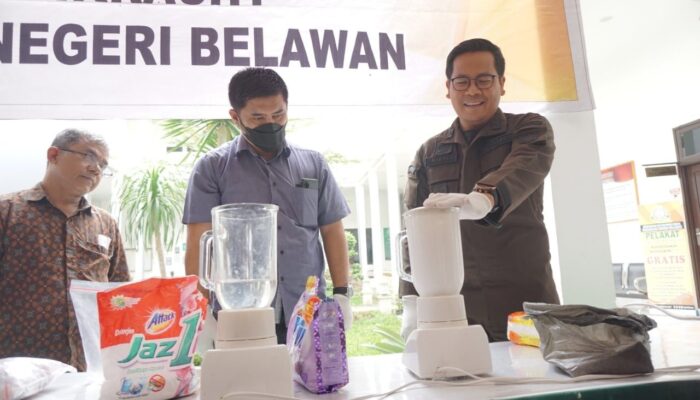 Kejari Belawan Musnahkan Barang Bukti Narkoba