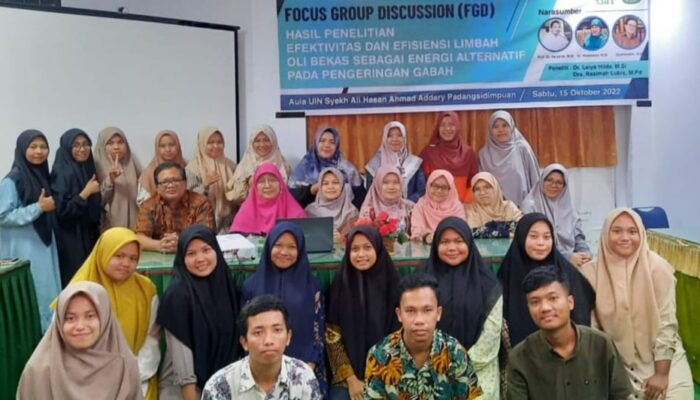 Dosen UIN Syahada Sidimpuan Ciptakan Alat Pengering Padi Berbahan Bakar Oli Bekas