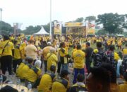 Jalan Sehat Meriahkan HUT Partai Golkar Di Binjai