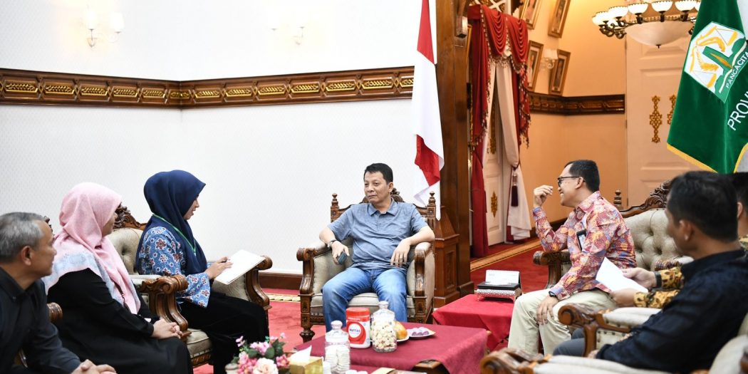 Pendataan Regsosek 2022 Di Aceh Dimulai, Pj Gubernur Jadi Subjek Pertama Yang Didata