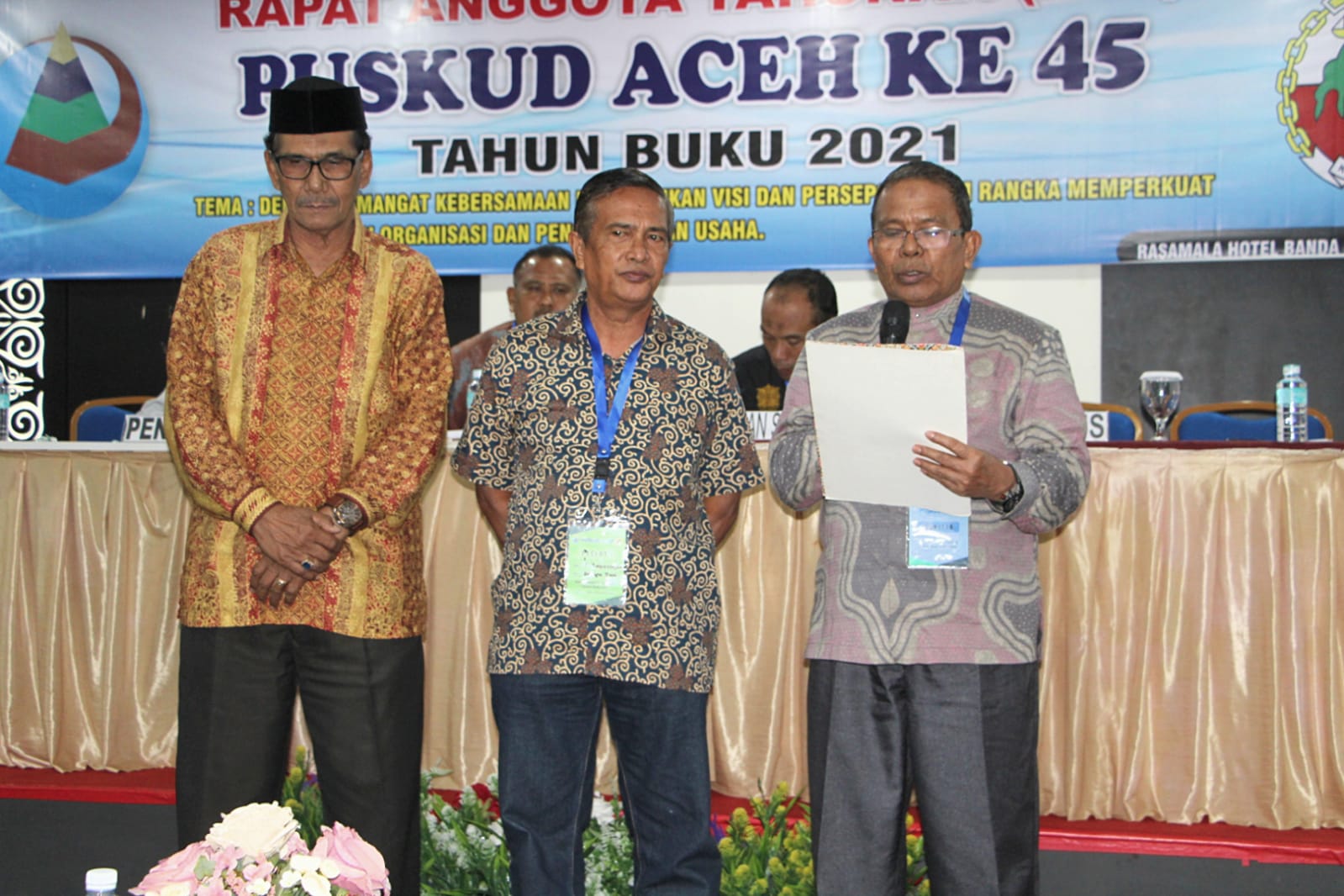 Ir. Haziman Razali Kembali Pimpin Puskud Aceh