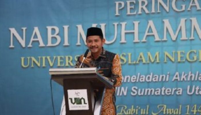 Plt Rektor UINSU: Teladani Akhlak Rasulullah <br> 