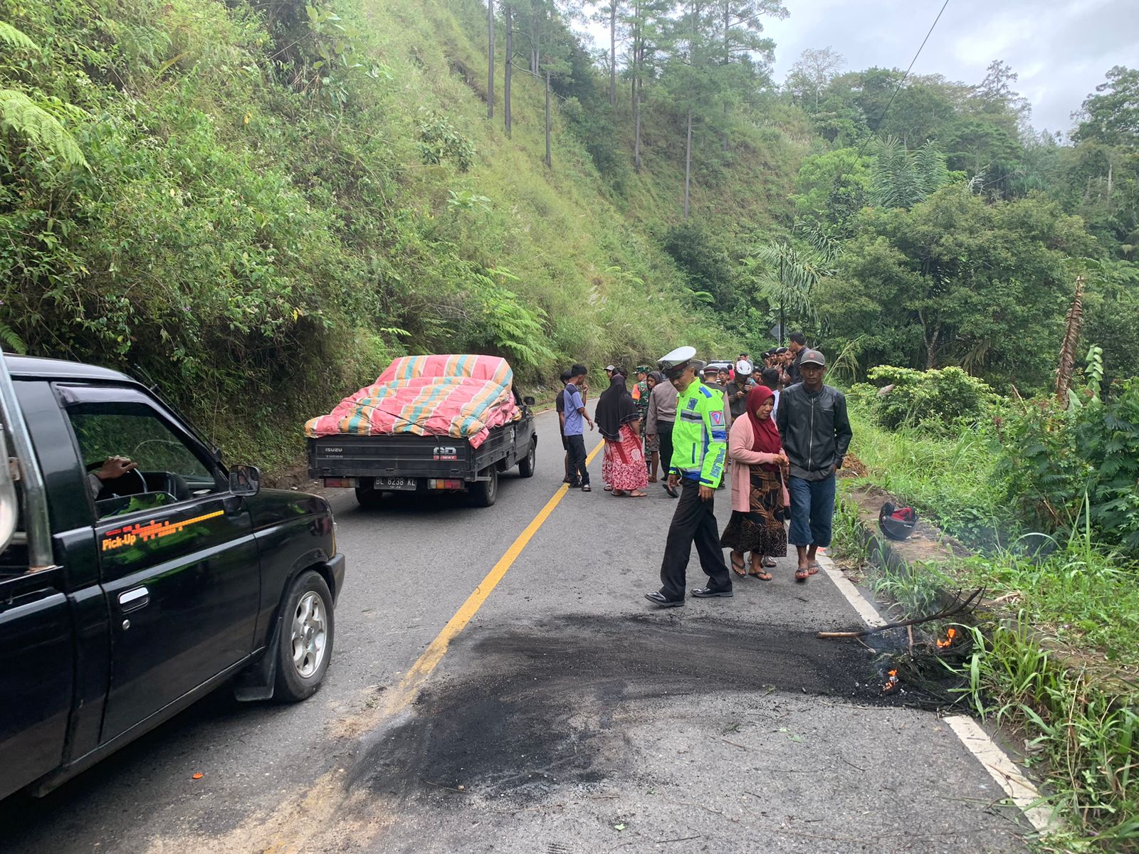 Laka Lantas Di Jalan Umum Bireuen-Takengon Renggut Satu Jiwa