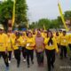 Jalan Sehat Sambut HUT Partai Golkar Di Batubara
