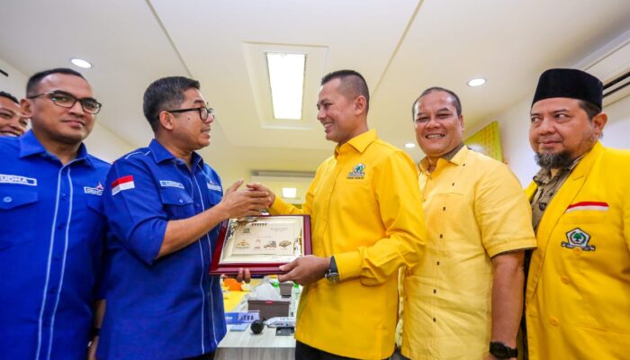 Terima Kunjungan Demokrat Sumut,  Musa Rajekshah: Bukan Tidak Mungkin Berkoalisi