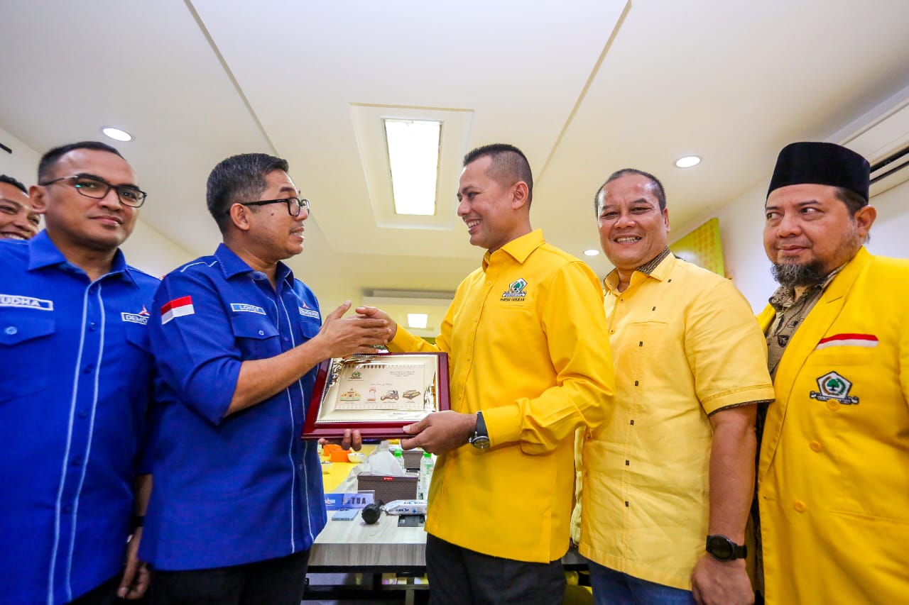 Terima Kunjungan Demokrat Sumut, Musa Rajekshah: Bukan Tidak Mungkin Berkoalisi