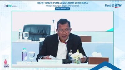 BTN Disetujui Terbitkan Sebanyak 4,6 Saham Baru Senilai Rp500 Per Lembar 