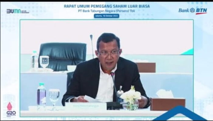 BTN Disetujui Terbitkan Sebanyak 4,6 Saham Baru Senilai Rp500 Per Lembar 