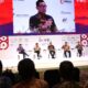 Direktur Utama PLN Darmawan Prasodjo mengatakan pengembangan PLTS Terapung ini akan menjadi revolusi pengembangan EBT dalam negeri pada rangkaian Stated-Owned Enterprises (SOE) International Conference, di Bali (18/10).