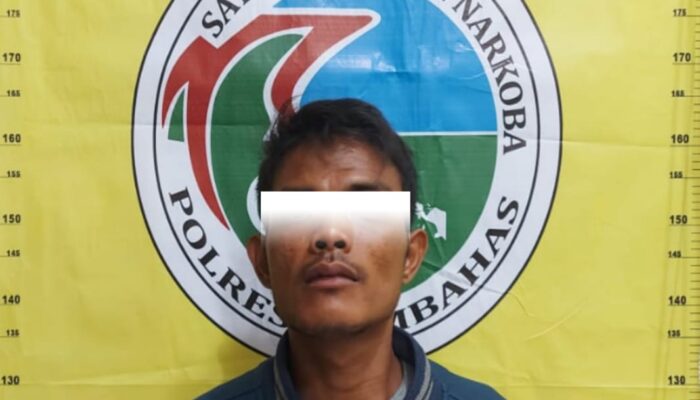 Pria Pengangguran Ditangkap Bawa Sabu