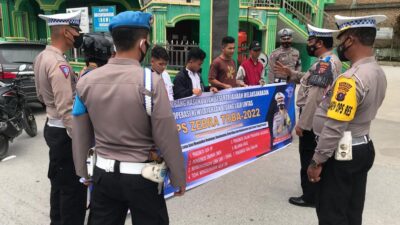 Ops Zebra,  Satlantas Polres Humbahas Terbitkan 329 Tilang