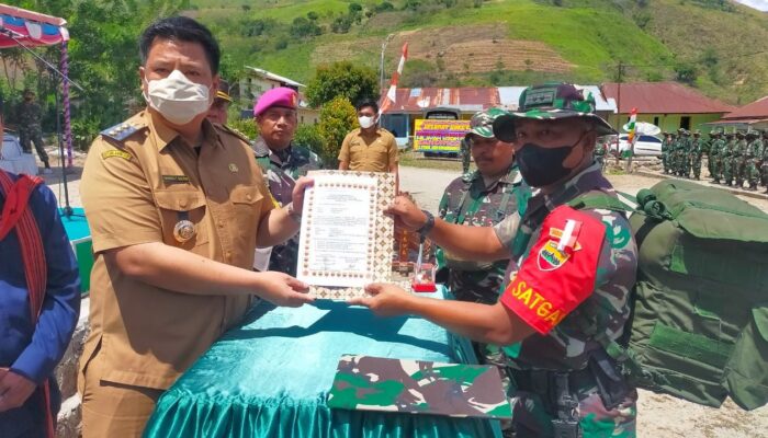 TMMD 115 Kodim 0201/TU Buka Jalan Sepanjang 1,2 KM Di Kabupaten Samosir