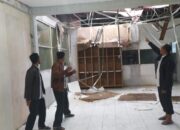 Tower Roboh Timpa Ruangan Disdukcapil Bener Meriah