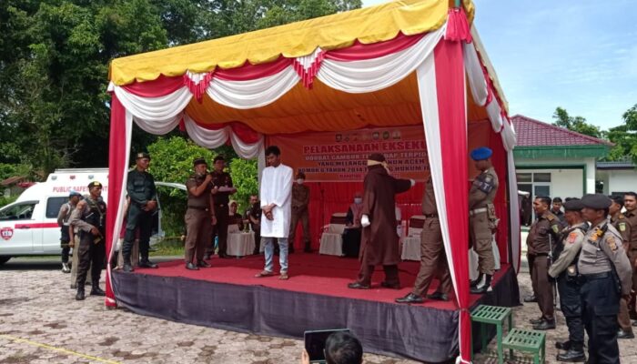 Mantan Ketua KIP Abdya Gagal Jalani Hukuman Cambuk