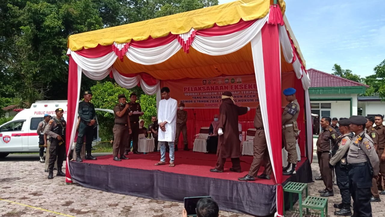 Mantan Ketua KIP Abdya Gagal Jalani Hukuman Cambuk