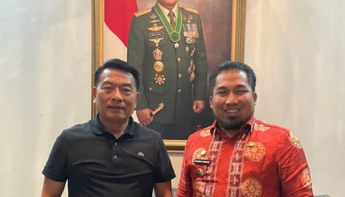 Iswanto Lapor Potensi Aceh Besar Ke Moeldoko
