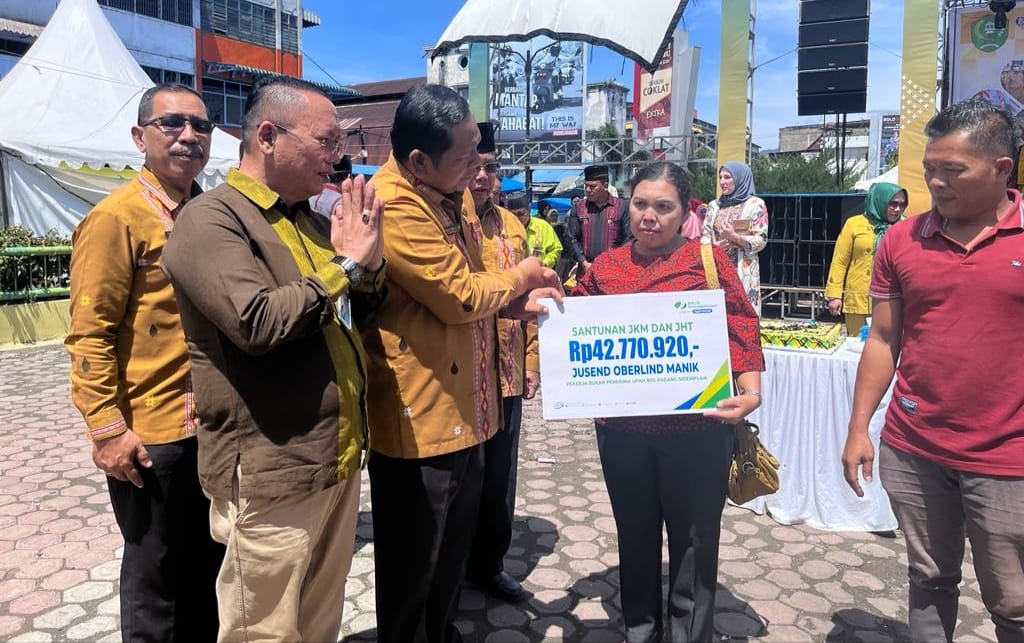 BPJamsostek Kampanyekan Manfaat Jaminan Sosial Di Sidempuan Expo 2022 BPJamsostek Kampanyekan Manfaat Jaminan Sosial Di Sidempuan Expo 2022