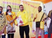 Sambut Deepavali, Golkar Medan Polonia Bagikan Ratusan Paket Sembako