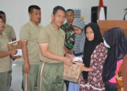 Korem 022/PT Beri Tali Asih Pada Anak Yatim Dan Berkebutuhan Khusus