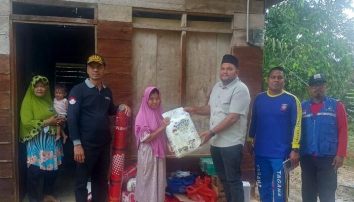 Irfansyah Kunjungi Rumah Keluarga Korban Tertimpa Pohon