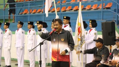 Wali Kota Lepas Kontingen Binjai Menuju Porprovsu