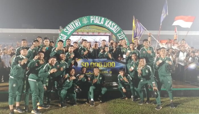 Sumut Juara III Liga Santri Piala Kasad 2022