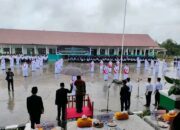 Peringatan Hari Santri Nasional Di Agara Diguyur Hujan