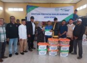 LAZ Al-Maghfirah BPJS Ketenagakerjaan Bantu Penyintas Banjir Aceh Utara