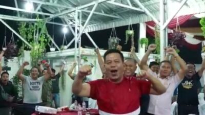 Jeka Saragih Menang, Bupati Radiapoh Luapkan Kegembiraan