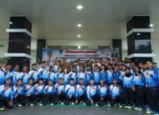 Pj Wali Kota Tebingtinggi Berangkatkan Kontingen Porprovsu