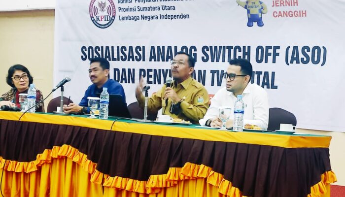 Dr. Ilyas Sitorus: Pemprovsu Komit Sukseskan Migrasi Penyiaran Digital