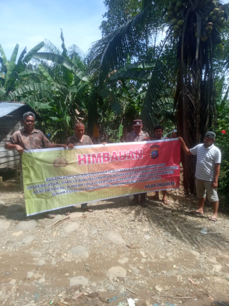 Polsek Di Madina Imbau Larang Judi