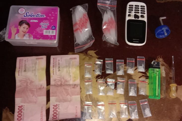 Polres Simalungun Amankan Pemilik 18 Paket Sabu