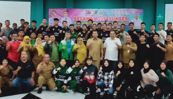 Kadispora Sumut Resmikan Pelatda Pra Popnas