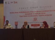 Yayasan Pusaka Bersama Dinkes Medan Gelar FGD Rancangan Perubahan Perda KTR