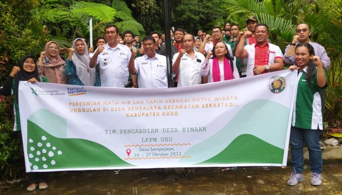 LPPM USU Resmikan Objek Wisata Baru Dan Dukung Program Desa