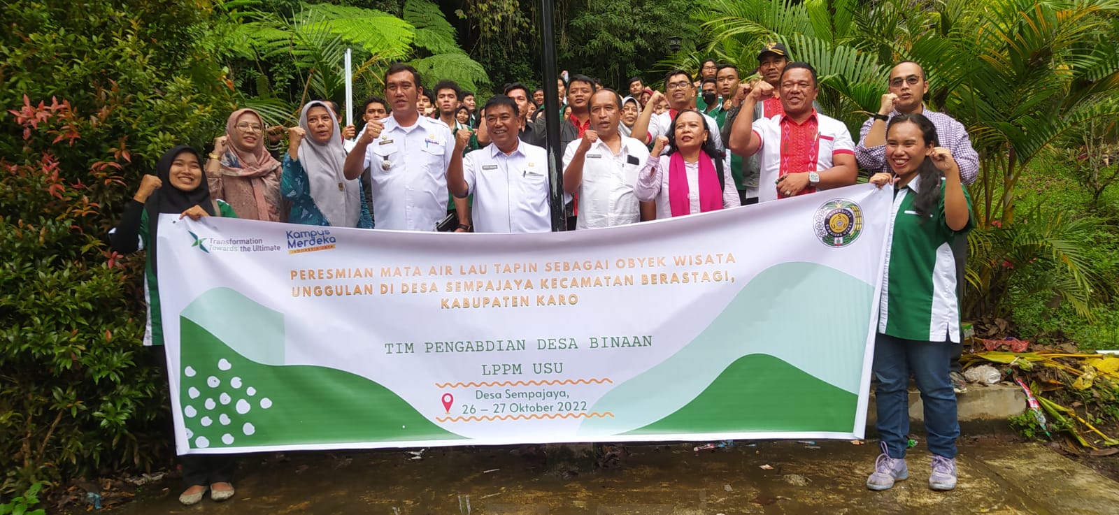 LPPM USU Resmikan Objek Wisata Baru Dan Dukung Program Desa