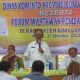 WAKIL Bupati Simalungun Zonny Waldi, sedang memaparkan program penanganan kasus stunting. Waspada/zul harahap