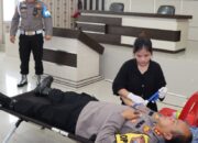 Polres Nias Gelar Aksi Donor Darah