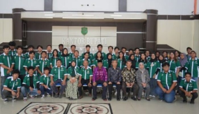 Plt. Bupati Palas Sambut Rombongan Mahasiswa KKN-T USU