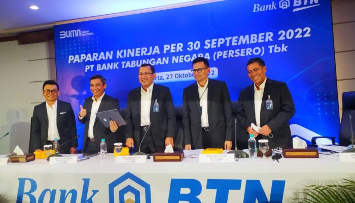 Di Kinerja Kuartal III 2022 Laba BTN Naik 50%