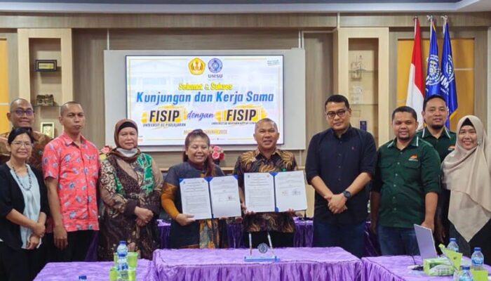 FISIP UMSU Dan UNPAD Sepakat Bangun Kolaborasi