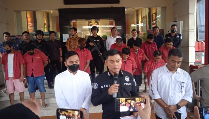 Poldasu Tangkap 9 Pelaku Perampokan Di Sumut