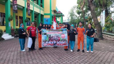 Semarakkan Sumpah Pemuda, SMP Negeri 7 Medan Adakan Lomba Gerak Jalan