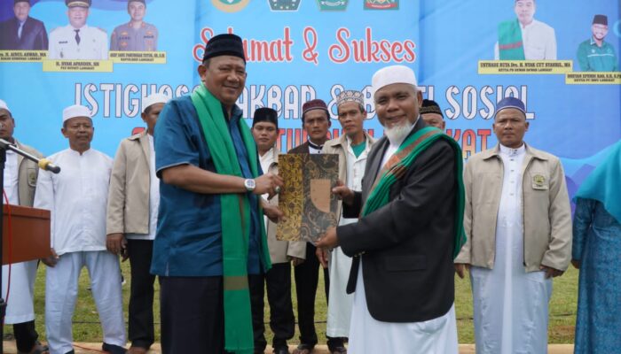 Hadiri Tabligh Akbar, Syah Afandin Didukung Ormas Islam Salapian Pimpinan Langkat Hingga 2024-2029