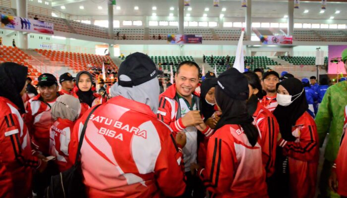 Bupati Zahir Semangati Atlet Batubara Di Porprovsu
