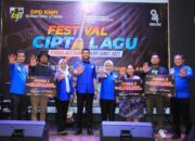 El Adrian Shah Serahkan Hadiah Pemenang Festival Cipta Lagu Pemuda Anti Narkoba KNPI Sumut 2022